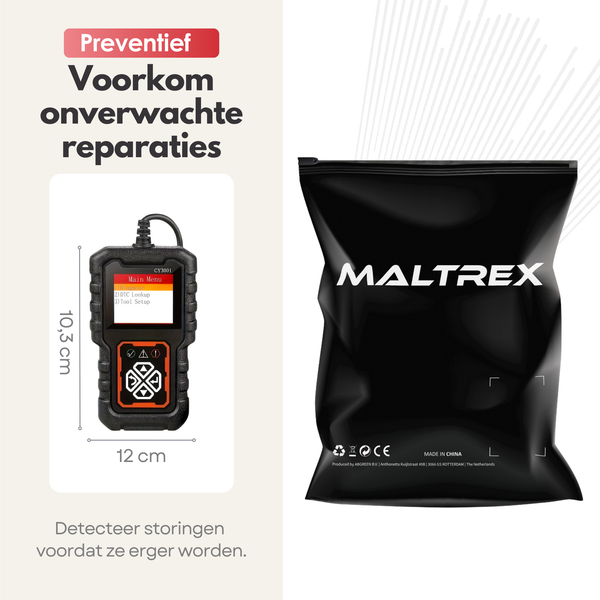 Maltrex OBD2 Car Scanner - Car Fault Reading - Diagnostic Computer - Readout Device - OBD 